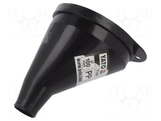 Funnel; polypropylene; for operating fluids YATO YT-0695
