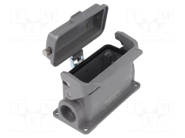 Han B Base SM LC Metal Cove 2 x M25 HARTING 19300162296