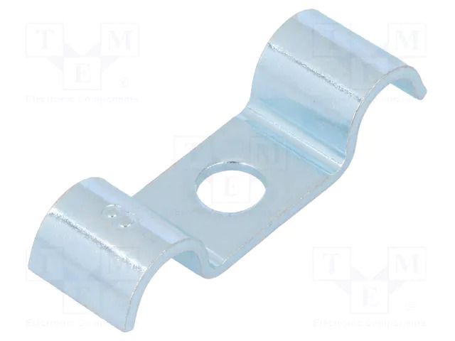Screw mounted clamp; ØBundle : 8mm; Ømount.hole: 6mm; W: 12mm OBO BETTERMANN OBO-1009461