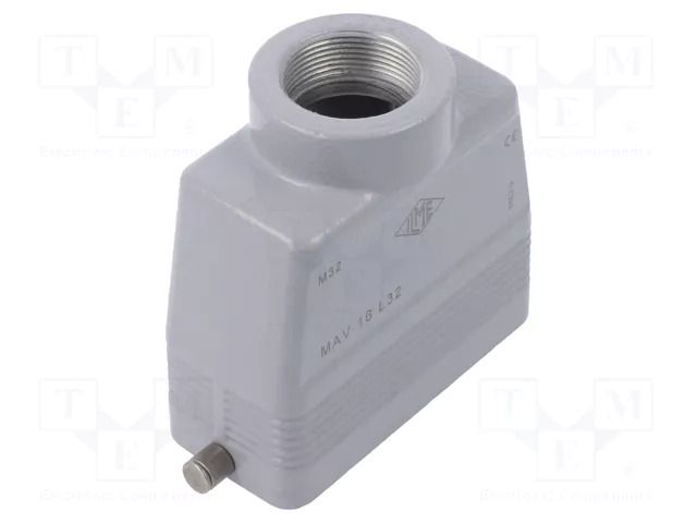 Enclosure for connectors: HDC; size 77.27; for cable; for latch ILME MAV16L32