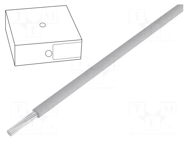 Wire; ÖLFLEX® WIRE MS 2.2; stranded; Cu; 2.5mm2; PVC; grey; 100m LAPP MS-SC2.2-2.50GY