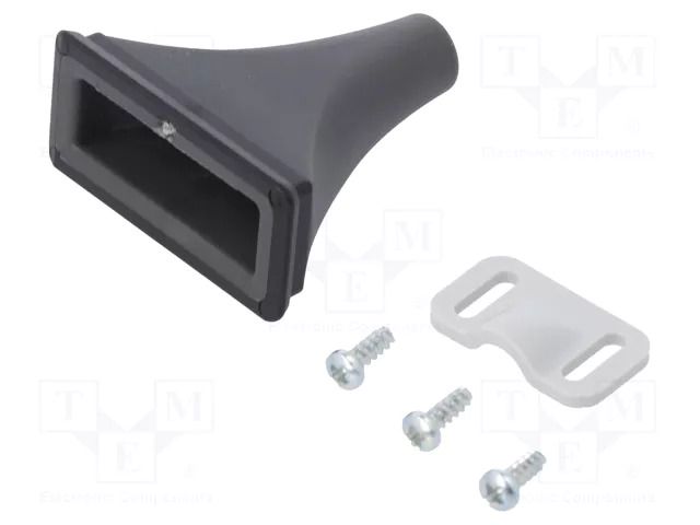 Strain relief; black HAMMOND HM-1552CPGKITBK