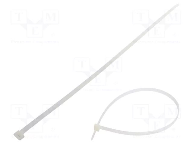 Cable tie; L: 530mm; W: 9mm; natural; polyamide; 778N; Ømax: 152mm FIX&FASTEN FIX-S-9.0X530/N