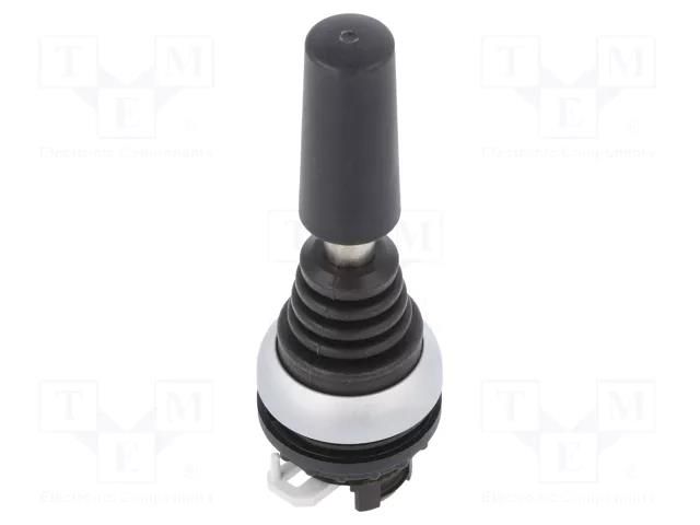 Switch: joystick; 22mm; Stabl.pos: 4; black; none; IP66; RMQ-Titan EATON ELECTRIC M22-WRJS4