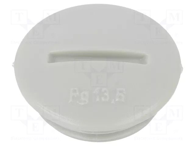 Stopper; PG13,5; polystyrene; light grey; 6.5mm OBO BETTERMANN OBO-2033135
