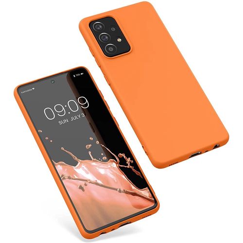 Silicone Case Soft Flexible Rubber Cover for Samsung Galaxy A22 4G pink, Hurtel 5907769337680 5907769337680