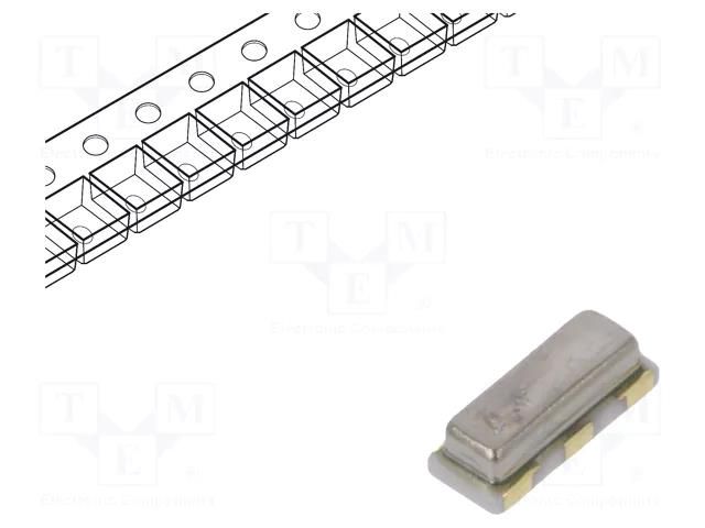 Resonator: ceramic; 16MHz; SMD; 3.2x1.3x1mm; Tol: ±0.5%; -40÷85°C MURATA CSTNE16M0V530000R0