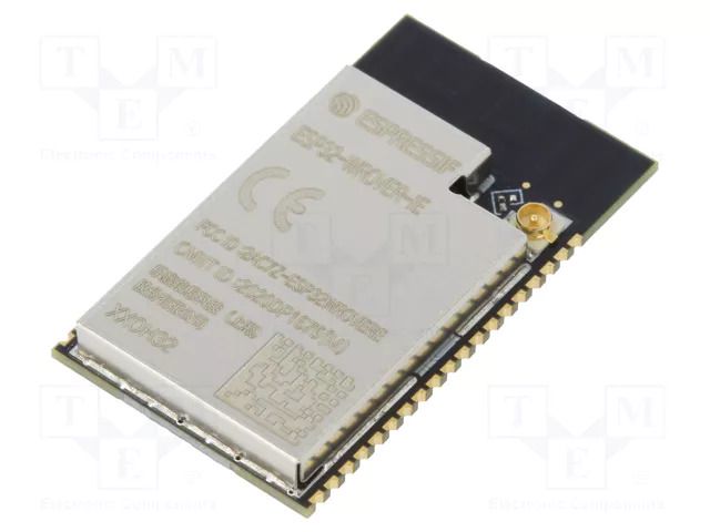Module: IoT; Bluetooth: BLE; 19.5dBm; WiFi; external; SMD; IPEX ESPRESSIF ESP32-WROVER-IE