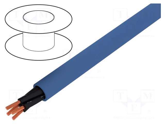 Wire; ÖLFLEX® EB; 3x1mm2; unshielded; 300V,500V; Cu; stranded; blue LAPP OL-EB-3X1