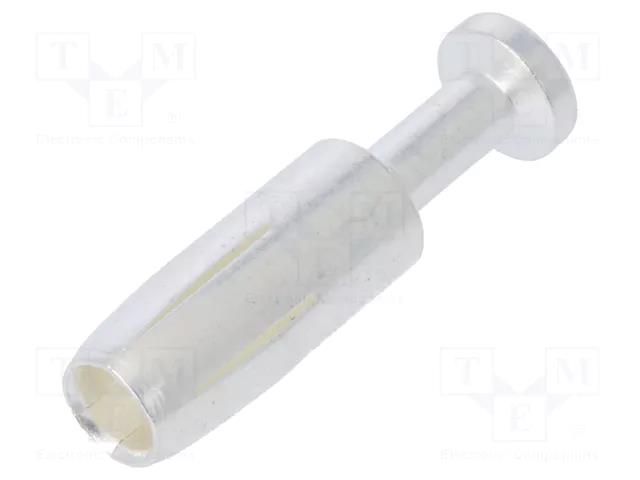 Contact; female; copper alloy; silver plated; 1.5mm2; 16AWG; bulk DEGSON ELECTRONICS 40A-SF-1.5