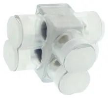 TERMINAL, WIRE TAP SPLICE, 10AWG, CLEAR PCSB350-2-4