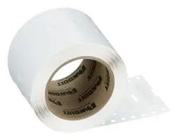HEAT-SHRINK MARKER, 6.35MM X 25.4MM, WHT H100X025H1T