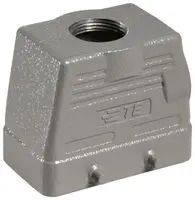 HOOD, SIZE 10B, TOP ENTRY, ALUMINIUM H10B-TG-M25