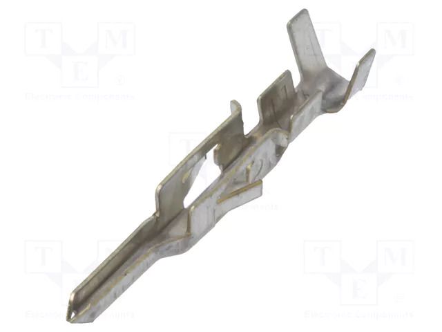 Contact; male; tinned; 0.13÷0.33mm2; 26AWG÷22AWG; bulk; crimped TE Connectivity 1586316-1