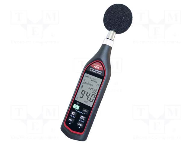 Meter: sound level; LCD; 4-digit; Sound level: 30÷130dB; 305g SEFRAM SEFRAM9836