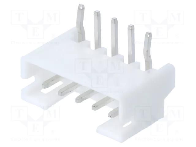Connector: wire-board; socket; male; PIN: 5; 2A; 100V; angled; THT CONNFLY DS1066-5MRW6SA