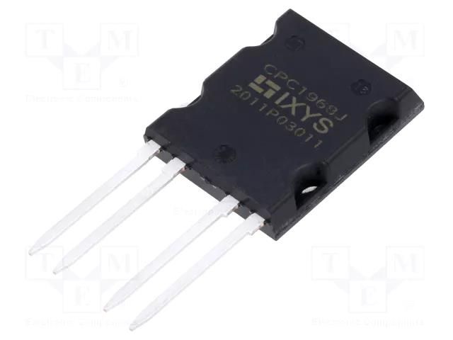 Relay: solid state; Ucntrl: 0.9÷1.56VDC; 5A; max.500VDC; THT; 350mΩ IXYS CPC1968J