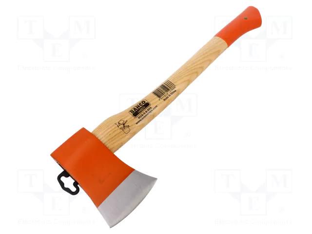 Axe; steel; 500mm; 1.03kg; wood (ash); Application: for splitting BAHCO SA.HUS-0.8-500