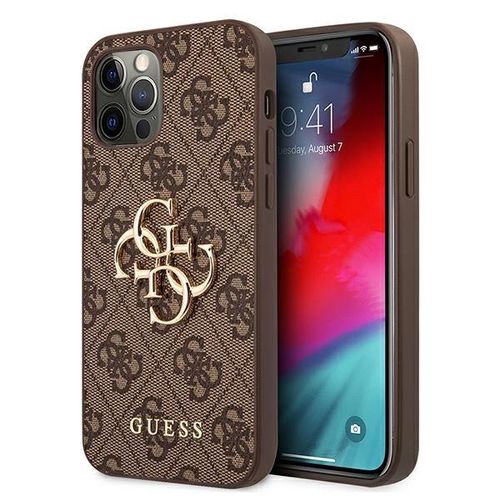 Guess 4G Big Metal Logo Case for iPhone 12 / iPhone 12 Pro -, Guess 3666339004545