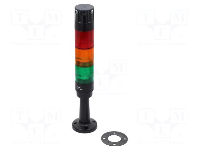 Signalling column; red/orange/green; LED; 24VDC; 24VAC; IP65; ABS AUER SIGNAL CT5-Q31