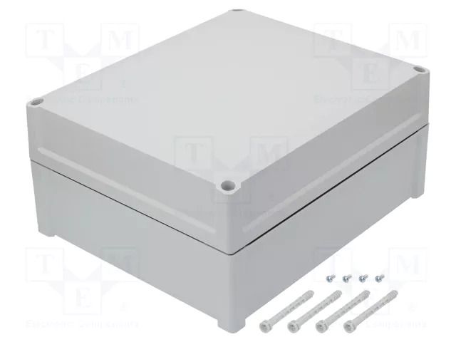 Enclosure: multipurpose; X: 289mm; Y: 344mm; Z: 157mm; TEMPO; ABS FIBOX TA342916