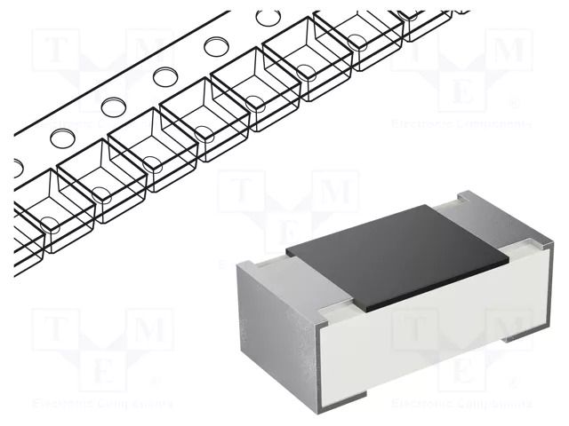 Resistor: thin film; precise; SMD; 0402; 4.7kΩ; 0.0625W; ±1% YAGEO RT0402FRE074K7L