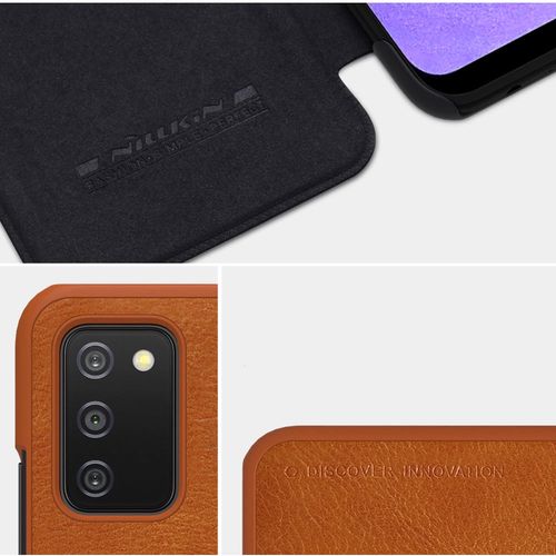 Nillkin Qin leather holster case for Samsung Galaxy A03s red, Nillkin 6902048222229 6902048222229