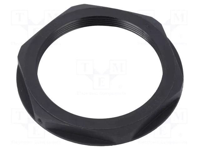 Nut; PG48; polyamide; UL94V-2; 70mm; black; Thread: PG; with flange LAPP LP-53019290