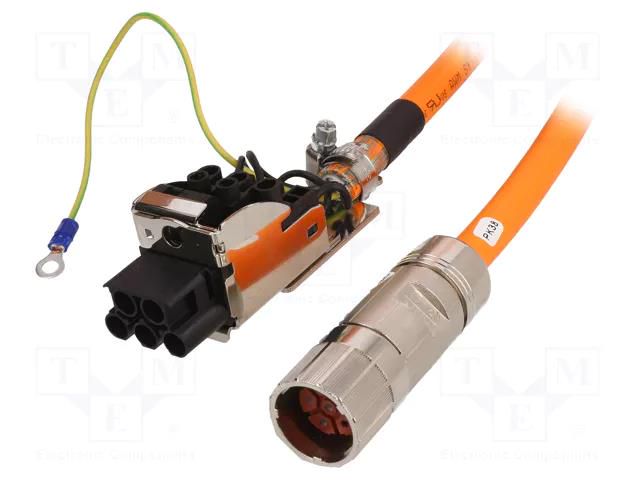 Cable: servo drive; Standard: Siemens; chainflex; 3m; harnessed IGUS MAT9851588-3M