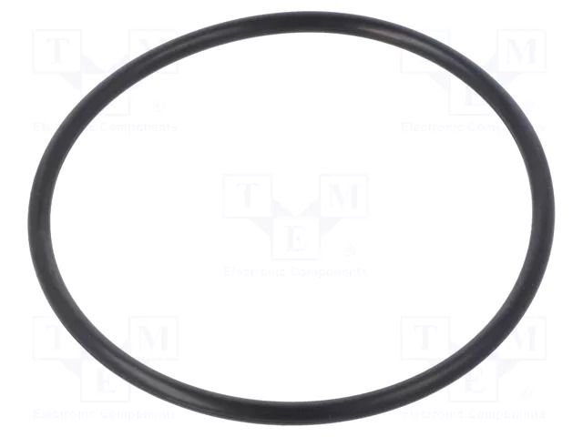 O-ring gasket; NBR caoutchouc; Thk: 4mm; Øint: 83mm; black ORING USZCZELNIENIA TECHNICZNE O-83X4-70-NBR