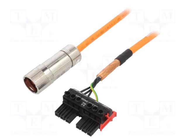 Cable: servo drive; Standard: Siemens; chainflex; 5m; harnessed IGUS MAT98615122-5M