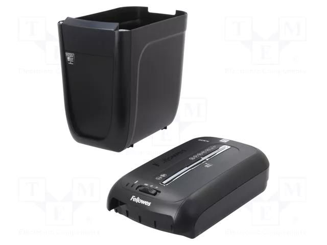 Shredder; Cut: cross out; Protection: P-4,T-4; 22l; 407x233x371mm FELLOWES FELLOWES-60CS