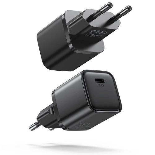 Joyroom fast wall charger USB Type C 20W Power Delivery Quick Charge 3.0 AFC black (L-P202), Joyroom 6941237144492