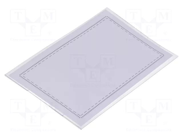 Card holder; Mounting: clip ARGO ARGO-CT123-90X57