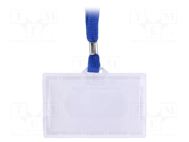 Card holder; with blue tape ARGO ARGO-HOLDER/BL