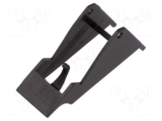 Retainer/retractor clip; for DIN rail mounting; SSR2 ELCO SRL MZMB2