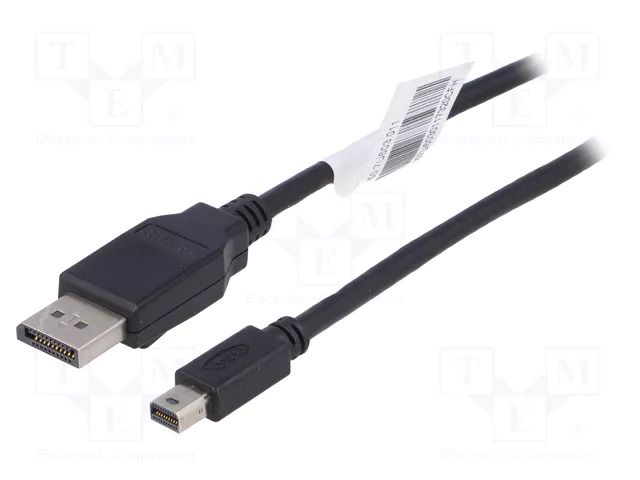 Cable; DisplayPort plug,mini DisplayPort plug; Full HD 1080p AKYGA AK-AV-15