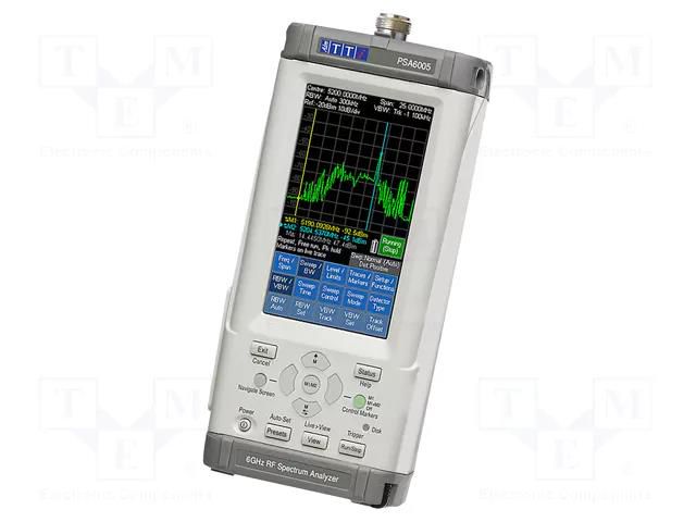 Spectrum analyzer; In.imp: 50Ω; 10÷6000MHz; Resolution: 100Hz AIM-TTI PSA6005USC