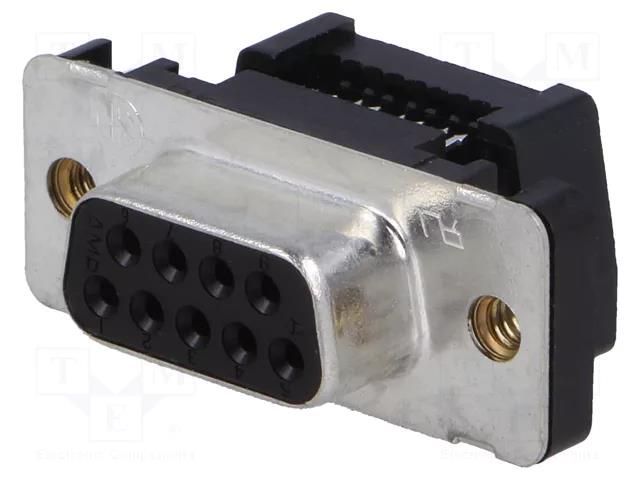 connector 09 POS HDF RCPT, MS, LEAD FREE TE Connectivity 1658610-4