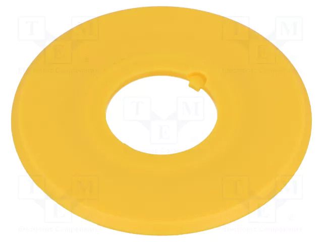 Warning plate; 16mm; Ømount.hole: 16mm; Ø: 44mm IDEC HAAV-0