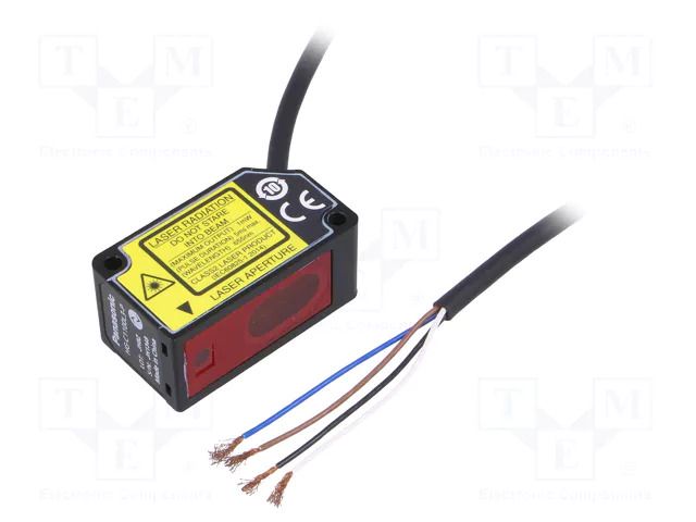 Sensor: distance; laser; diffuse-reflective; Range: 100mm; PNP PANASONIC HG-C1100L3-P