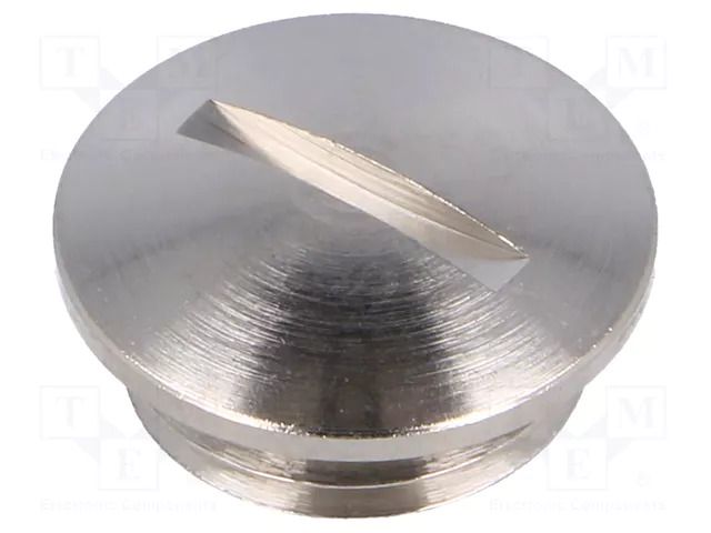 Stopper; M50; 1.5; IP68; brass; Plating: nickel; V-N-Ms-SD; 9mm HUMMEL HUMMEL-1052500150