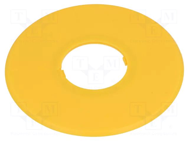Warning plate; 22mm; Ømount.hole: 22mm; Ø: 60mm IDEC HWAV-0-Y