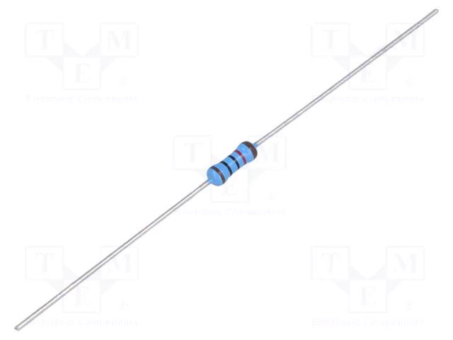 Resistor: thin film; THT; 10kΩ; 600mW; ±1%; 350V; Ø0.6x28mm; L: 6.5mm VISHAY MRS25000C1002FCT00