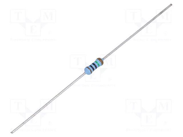 Resistor: thin film; THT; 10MΩ; 600mW; ±1%; Ø0.6x28mm; Ø2.5x6.5mm VISHAY MRS25000C1005FCT00