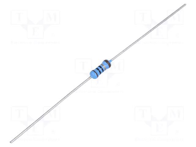 Resistor: thin film; THT; 10Ω; 600mW; ±1%; Ø0.6x28mm; Ø2.5x6.5mm VISHAY MRS25000C1009FCT00