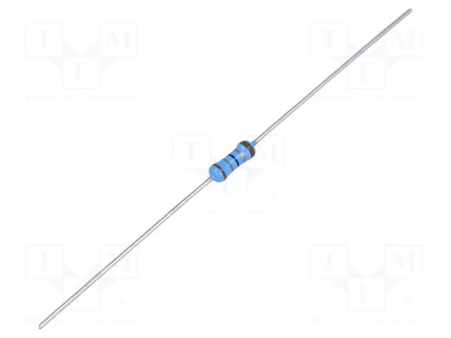 Resistor: thin film; THT; 18Ω; 600mW; ±1%; Ø0.6x28mm; Ø2.5x6.5mm VISHAY MRS25000C1809FCT00