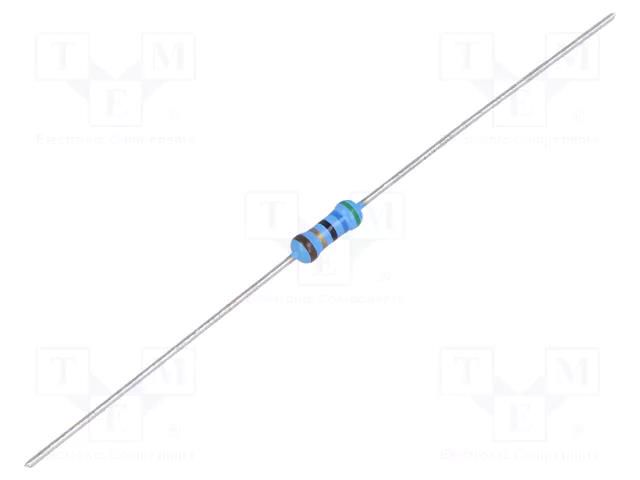 Resistor: thin film; THT; 56Ω; 600mW; ±1%; Ø0.6x28mm; Ø2.5x6.5mm VISHAY MRS25000C5609FCT00