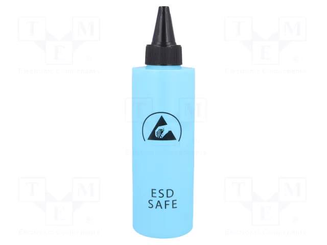 Dosing bottles; 250ml; ESD; blue STATICTEC PRT-STW3324