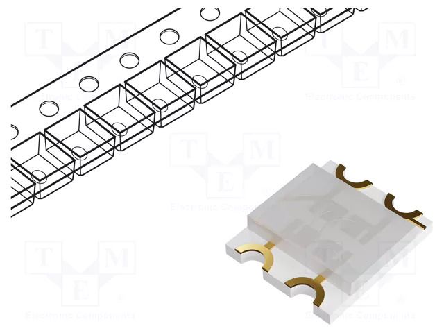 LED; green/blue/yellow; SMD; 1206; 2.8÷3.4/2.8÷3.4/1.8÷2.4VDC REFOND RF-W2S155TS-A37